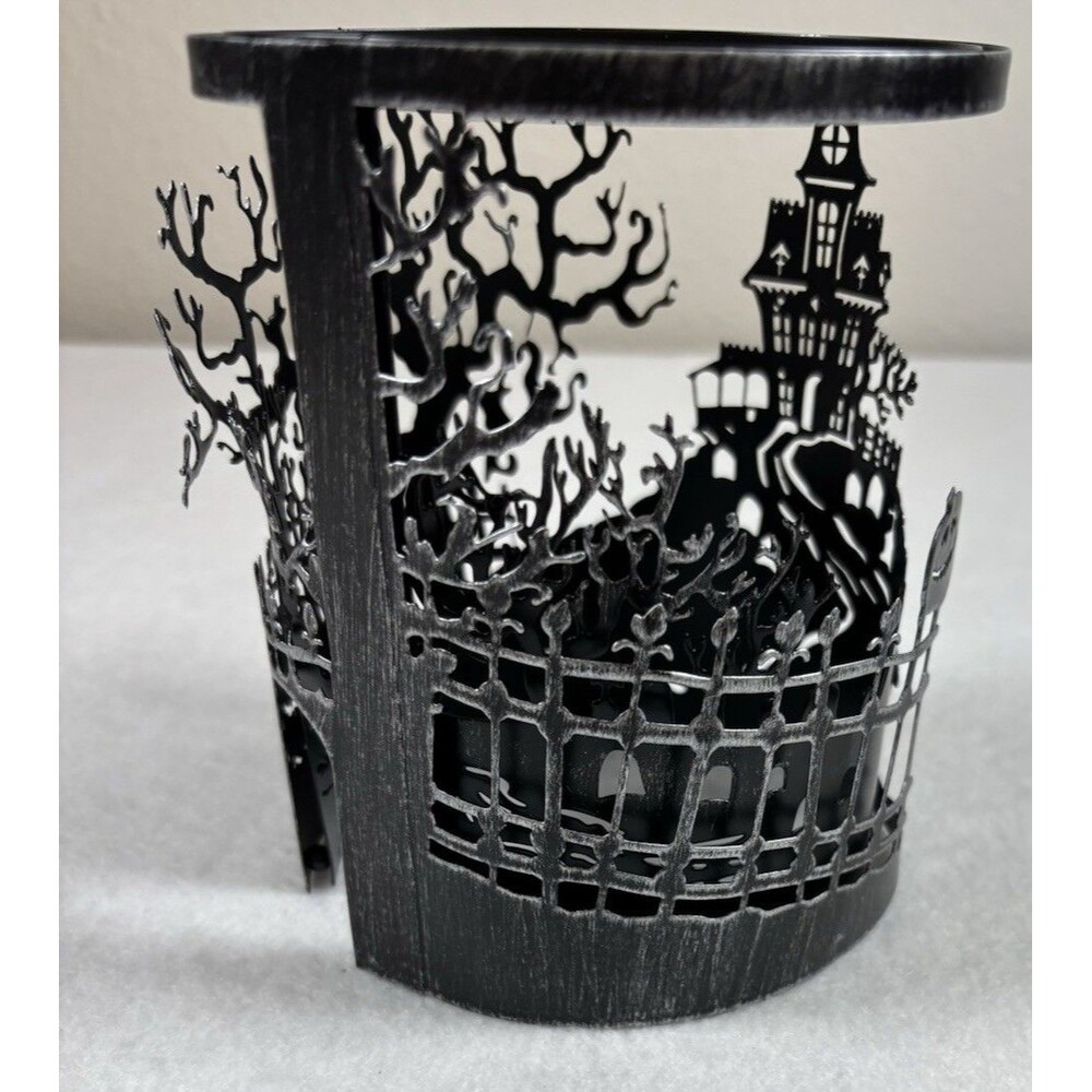 Scentsy Haunt Halloween Warmer Wrap Haunted House Jack O Lantern w/ Original Box